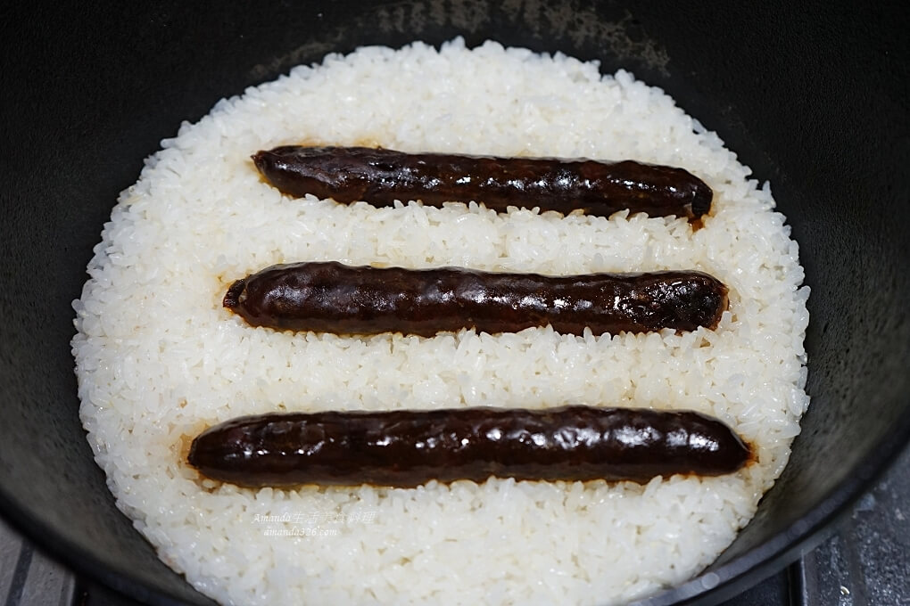 鑄鐵鍋煮煲仔飯 白米飯 10分鐘完成香q米飯 Amanda生活美食料理