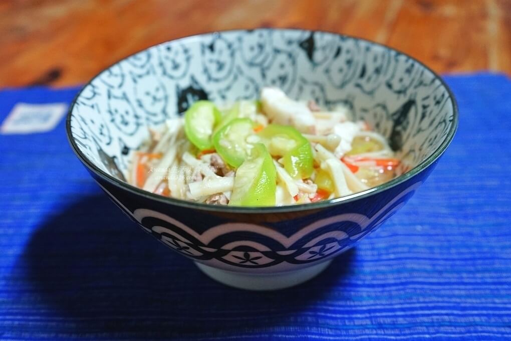 竹筍肉絲羹湯燴飯 湯鮮味美一鍋煮 Amanda生活美食料理