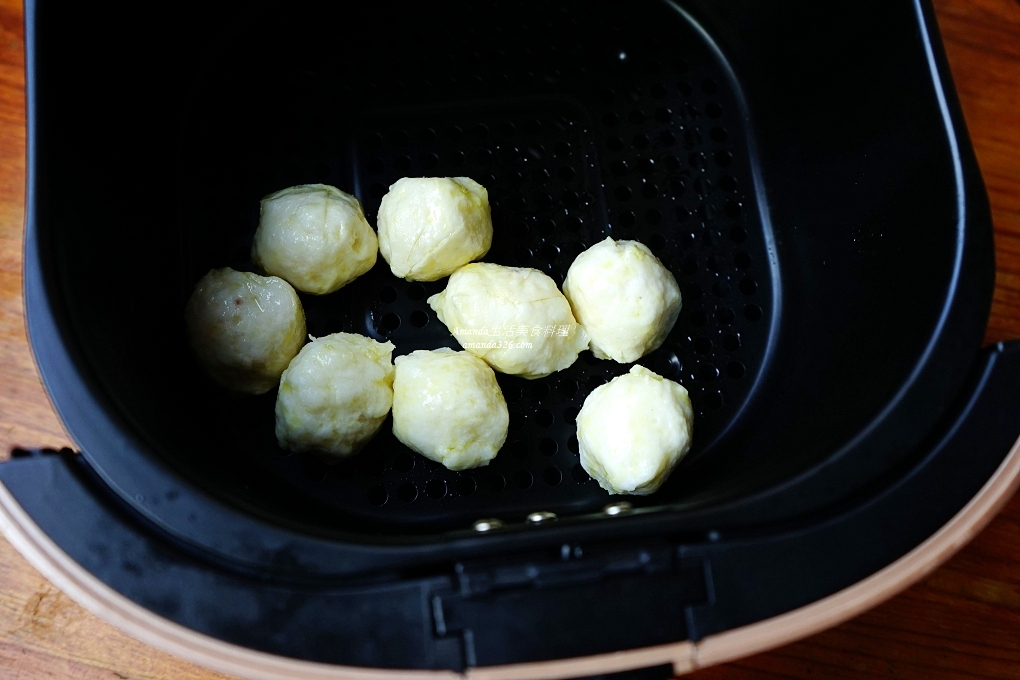 氣炸鍋料理食譜 花枝丸章魚燒 簡單美味宴客菜 Amanda生活美食料理