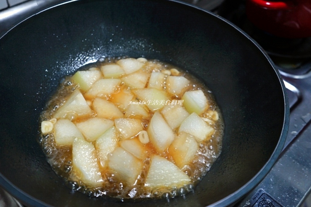 Amanda食譜,一鍋炒,一鍋煮,便當菜,冬瓜料理,海鮮,紅燒冬瓜,紅燒冬瓜蛤蜊,紅燒蛤蜊冬瓜,蛤蜊料理,食譜 @Amanda生活美食料理