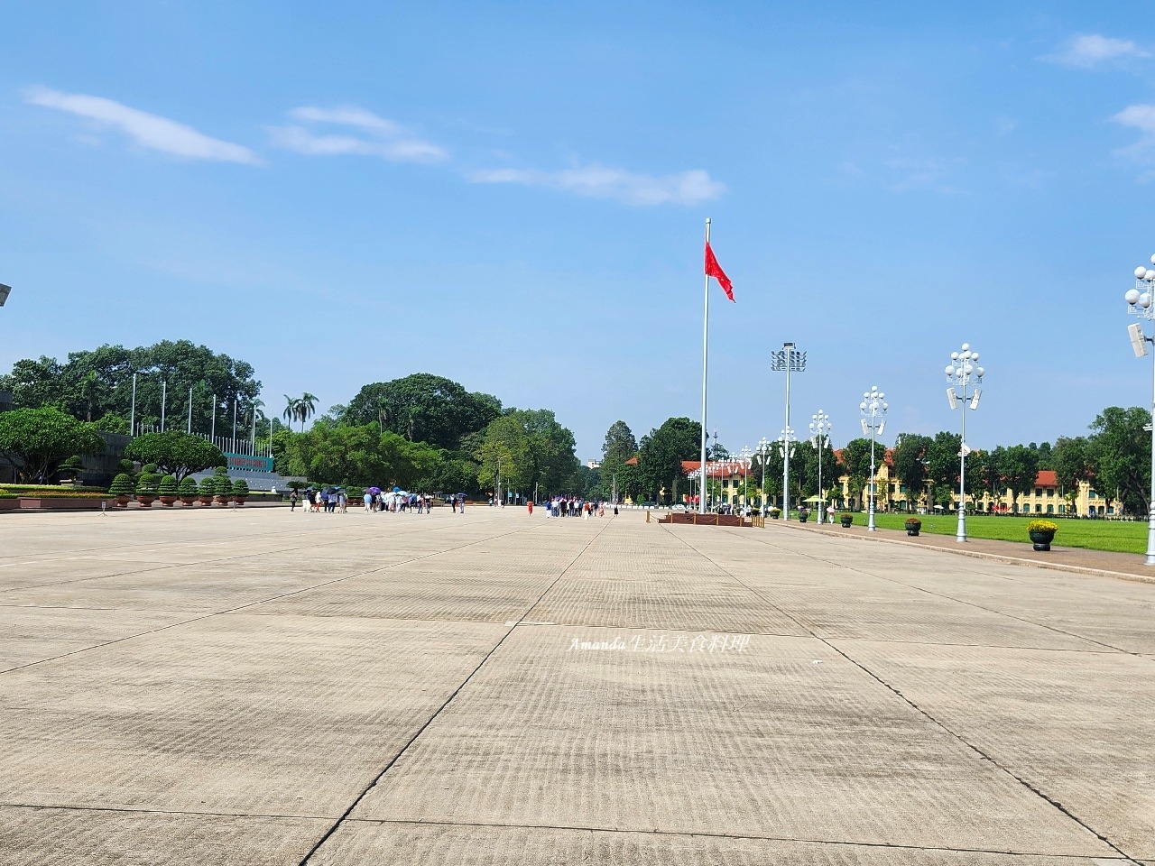 一柱廟,北越,北越河內,巴亭廣場,東南亞,河內,胡志明故居,胡志明陵寢,越南北越,越南河內,越南總督府,越南總統府 @Amanda生活美食料理